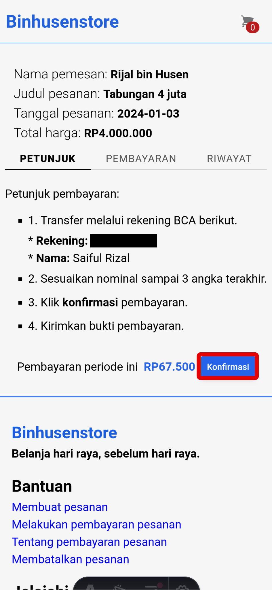 halaman-pesanan