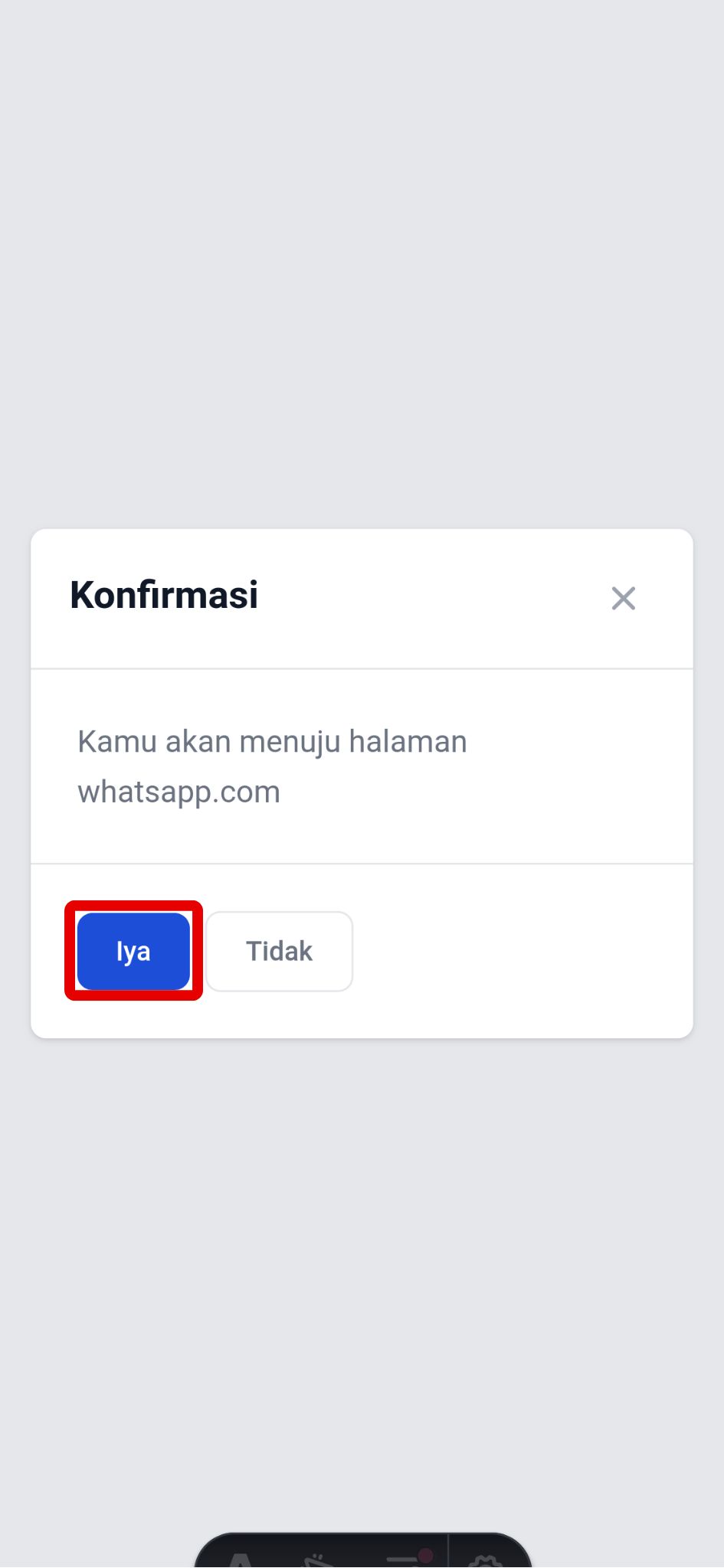 konfirmasi-pengalihan-halaman