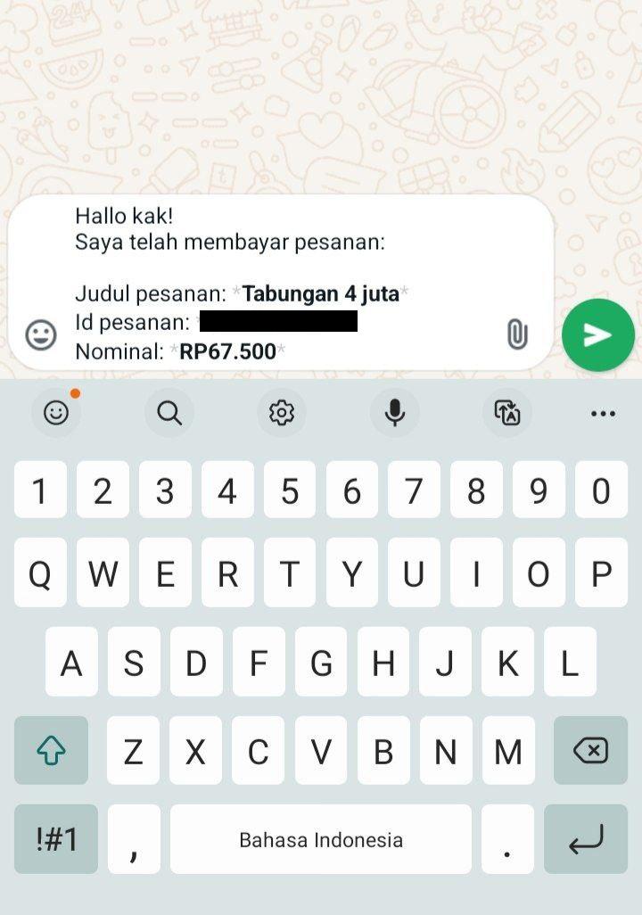 WhatsApp-pembayaran