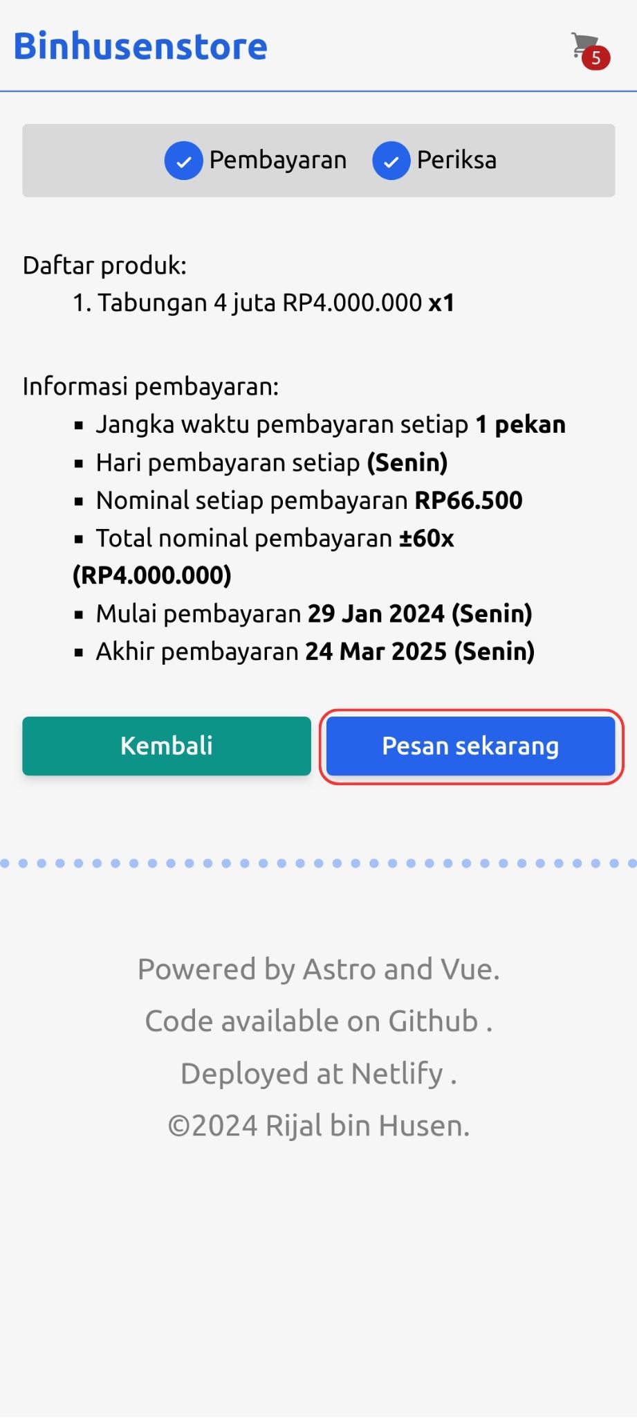 periksa-pesanan